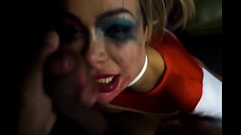 CHESSIE KAY AS HARLEY QUINN GETS FACEFUCKED AND DESTROYED BY BBC