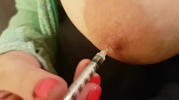 My favourite nipple t. with a needle